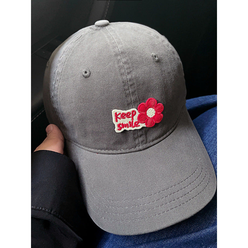 Women's Embroidered Motivational Baseball Cap Bowlift