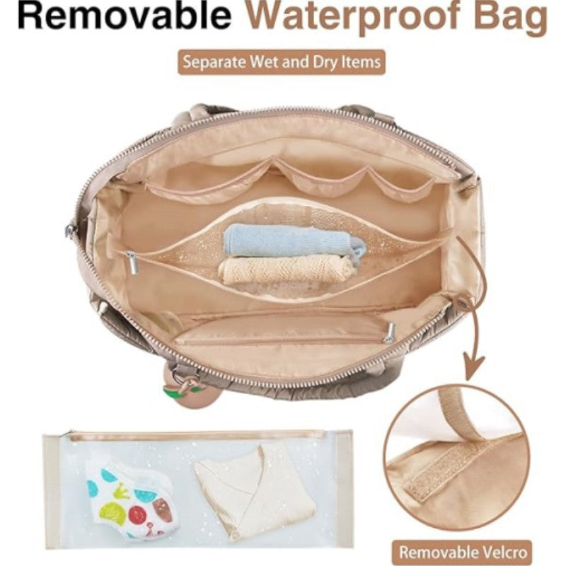 Insulated Multi-Pocket Tote Bag Bowlift