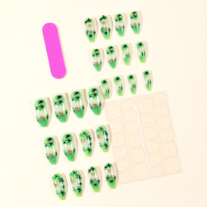 Decorative Botanical Nail Art Set Bowlift