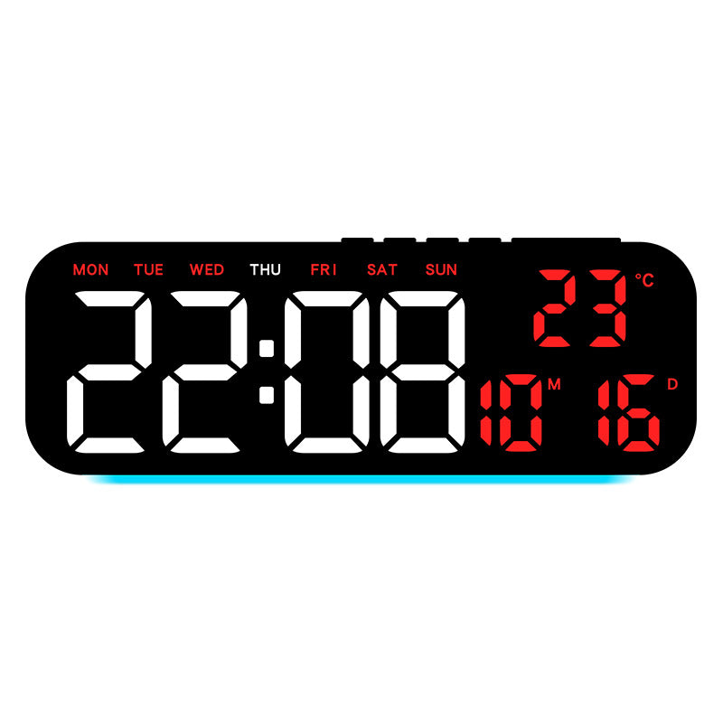 Digital Multifunction Alarm Clock with Weather Station Bowlift