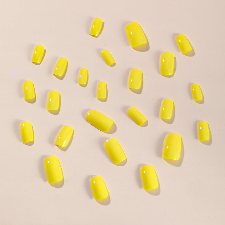 High-Shine Acrylic Nail Art Extensions Bowlift