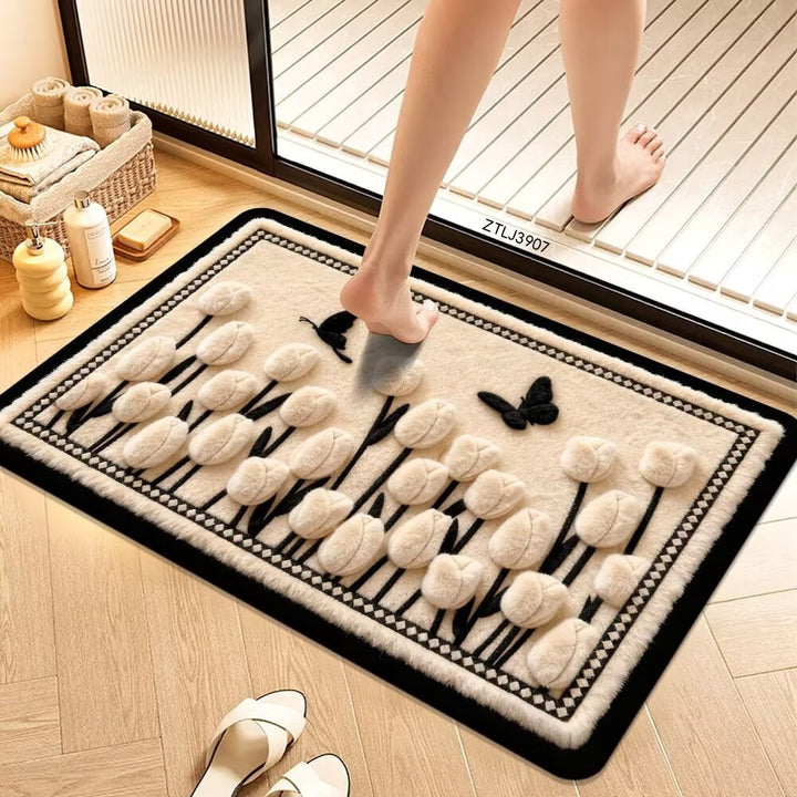 Decorative Bath Mat Bowlift