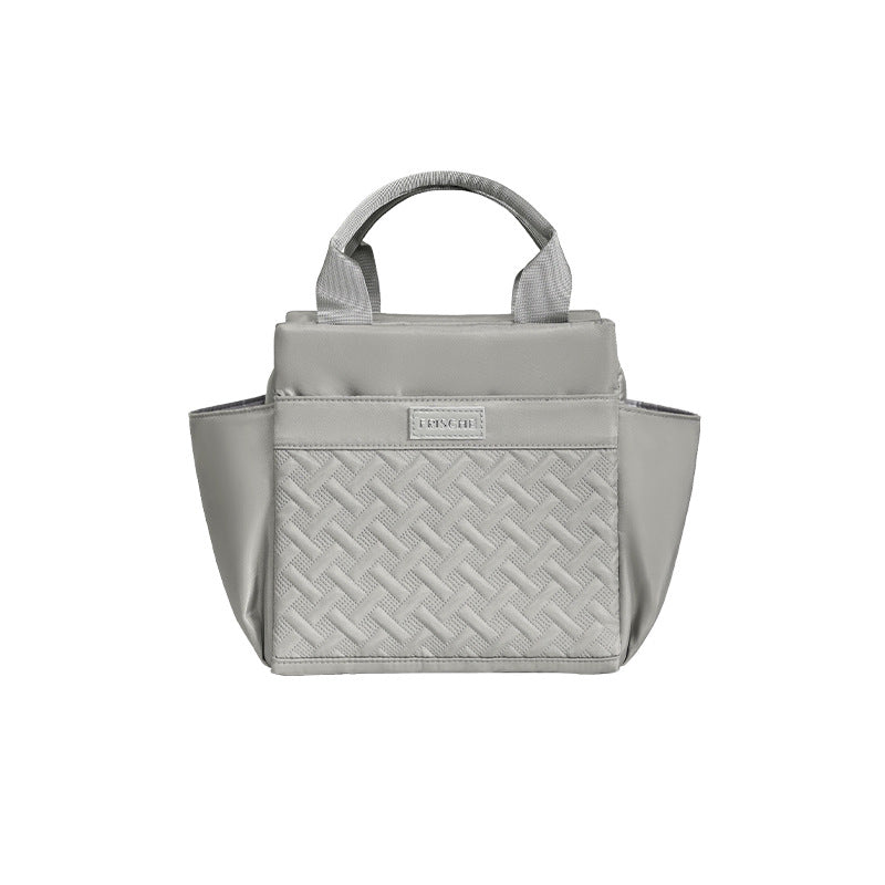 Stylish Woven Handbag Bowlift
