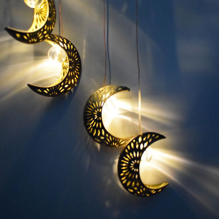 Decorative Hanging Star Wind Chime With Brass Stars And Tubular Aluminum Chimes Bowlift
