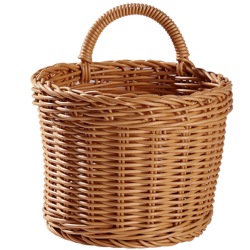 Handcrafted Woven Storage Basket with Ergonomic Handles Bowlift