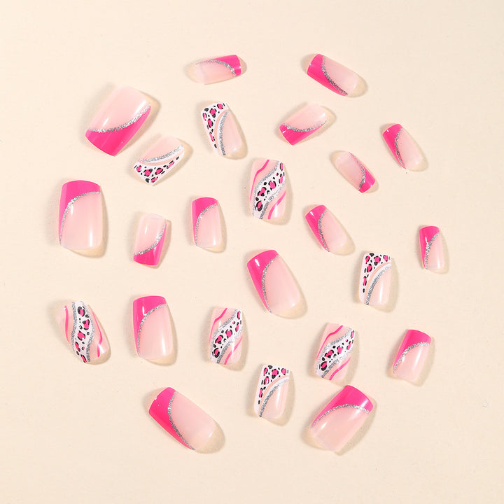 Stylish Animal Print Nail Art Set Bowlift
