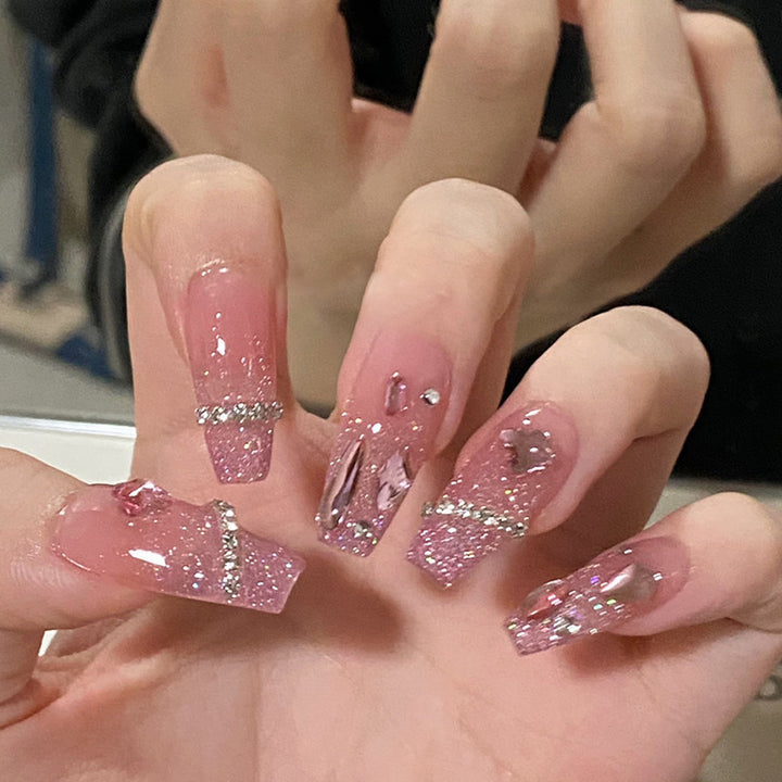 Glamorous Acrylic Nails Bowlift