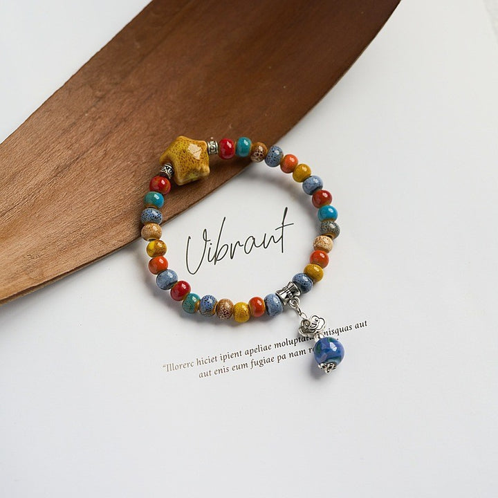 Heart-Shaped Beaded Bracelet Bowlift