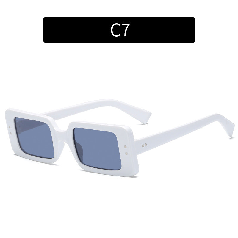 Modern Architectural Square Sunglasses