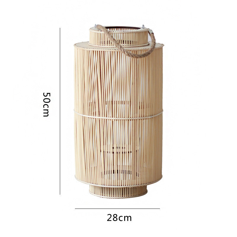 Decorative Rattan Lantern Bowlift