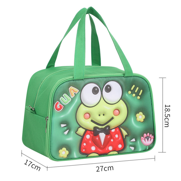 Insulated Lunch Bag with Fun Penguin Design