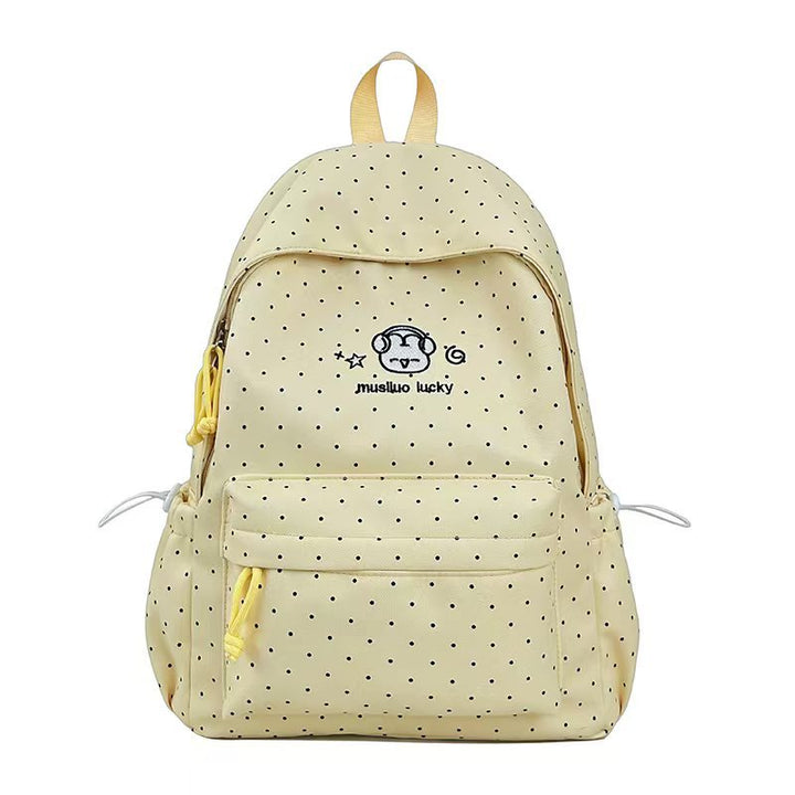 Polka Dot Design Backpack Bowlift