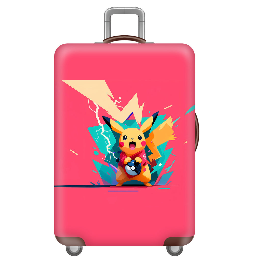 Unisex hard-shell suitcase with cheerful dinosaur motif Bowlift