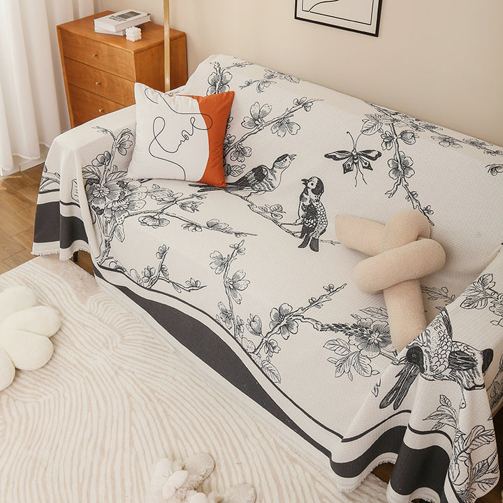 Premium Textured Sofa Throw Cover