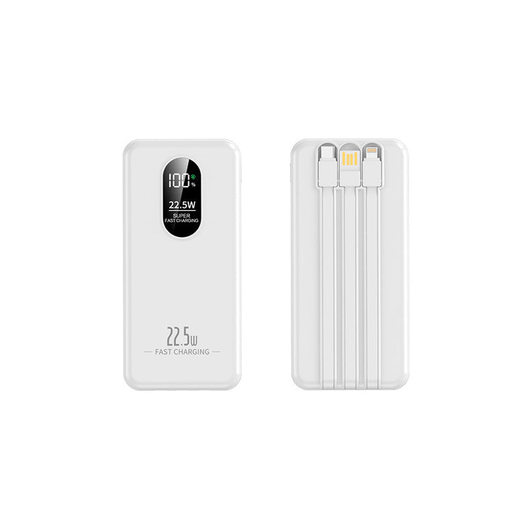 Portable power bank with intelligent fast charging function and digital capacity display Bowlift