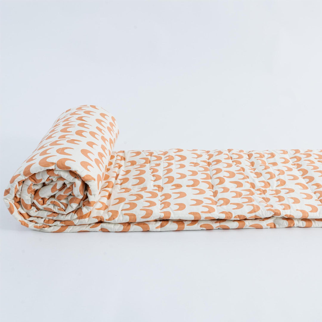 Ladies Patterned Quilted Blanket Bowlift