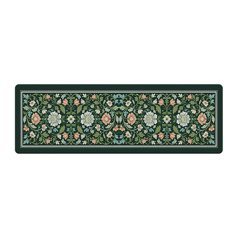 Floral Pattern Kitchen Comfort Mat Set Bowlift