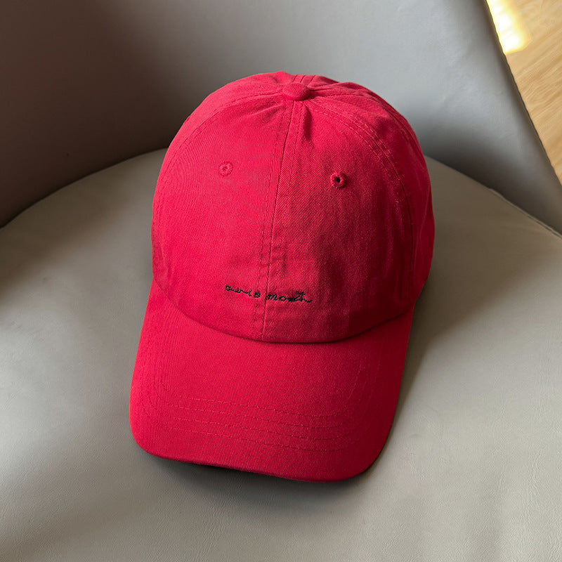 Women's Embroidered Cotton Baseball Cap Bowlift 1784083893