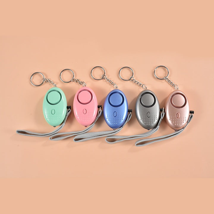 Compact personal safety alarm keychain Bowlift