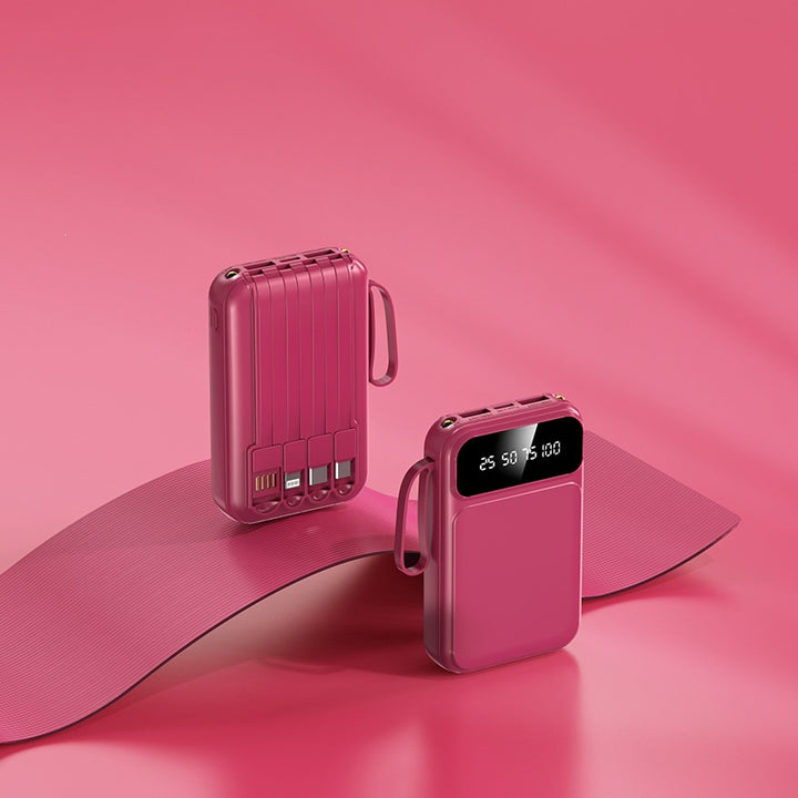 Compact power bank with digital display Bowlift