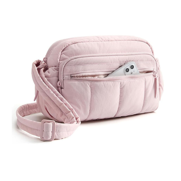 Multifunctional Quilted Shoulder Bag Bowlift
