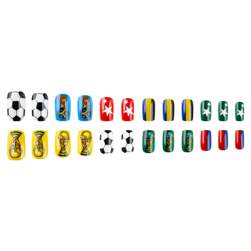Sports-Themed Nail Art Set Bowlift