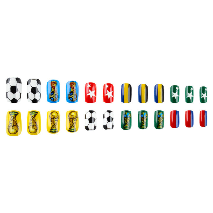 Sports-Themed Nail Art Set Bowlift