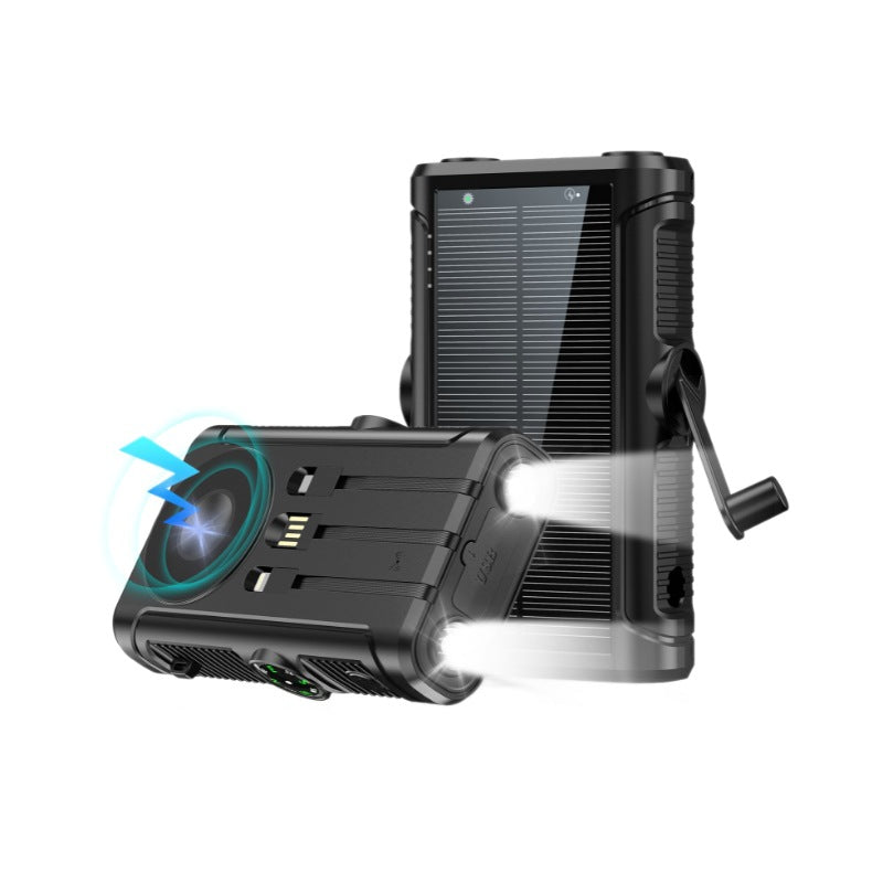 Solar-powered Powerbank Bowlift