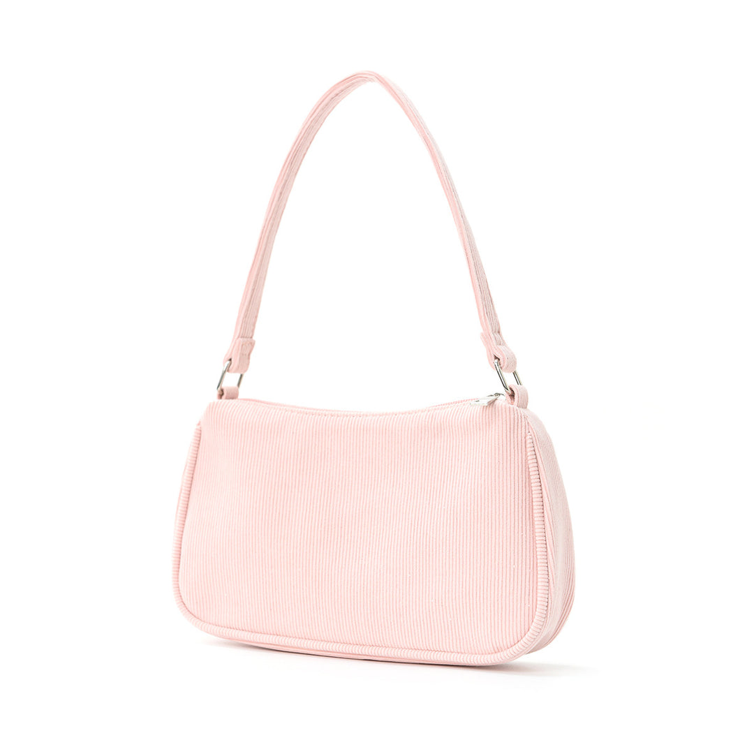 Fashionable shoulder bag with elegant ribbed design Bowlift