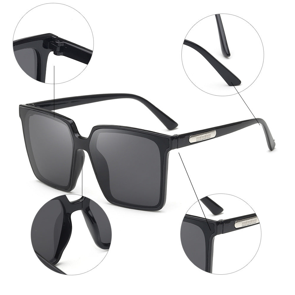 Women Trendy Square Sunglasses Bowlift