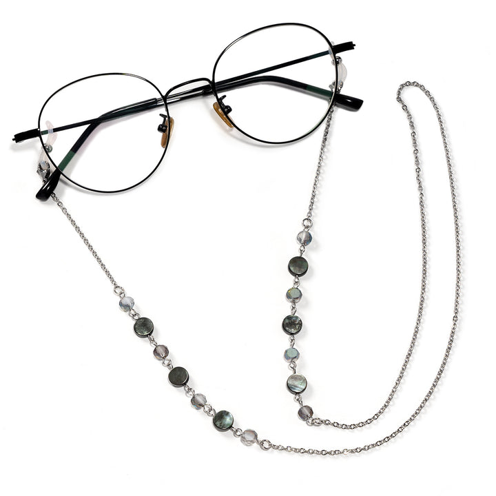 Elegant Crystal Beaded Eyewear Chain Bowlift