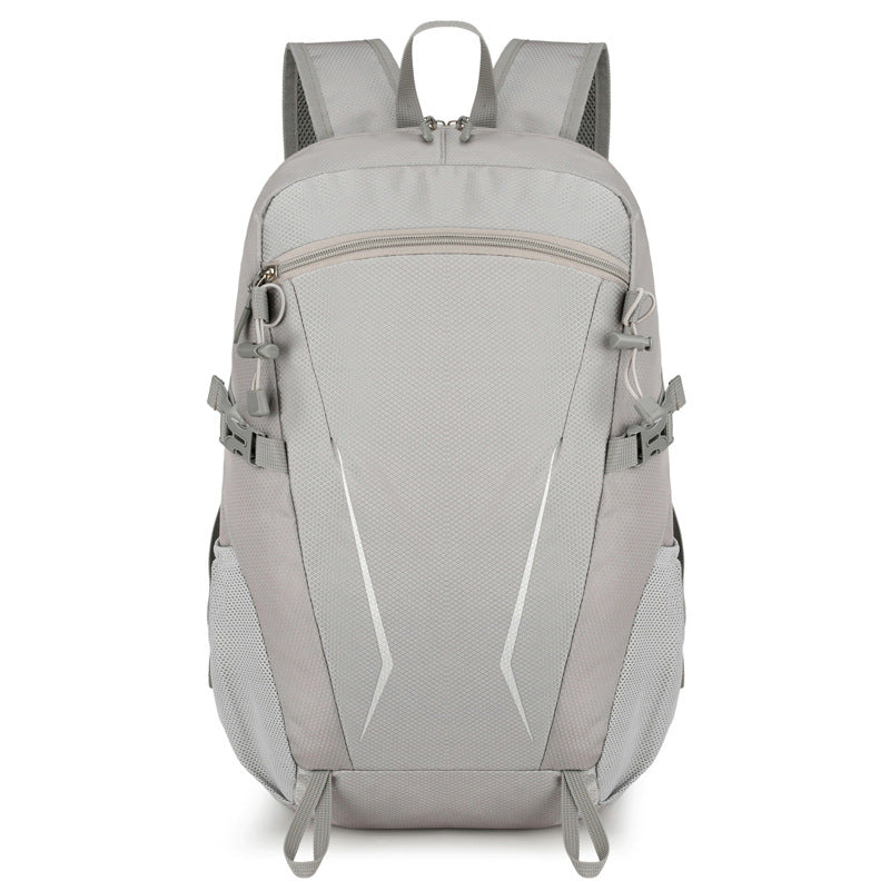 Unisex nan light day backpack with reflective inserts, padded back and side mesh pockets Bowlift