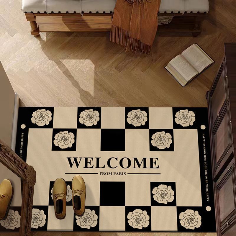 Stylish Geometric Patterned Floor Mat