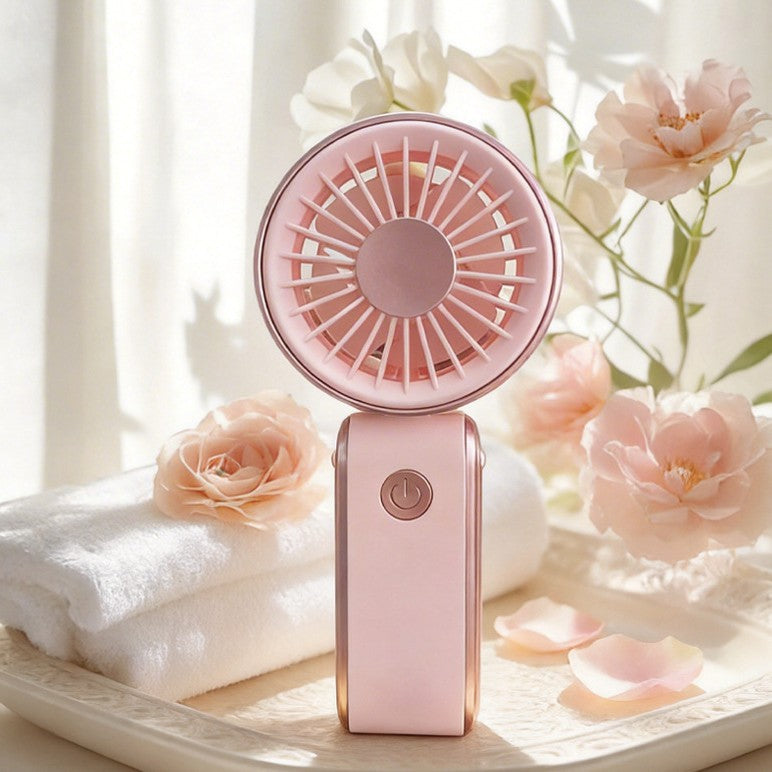 Portable Rechargeable Handheld Cooling Fan Bowlift