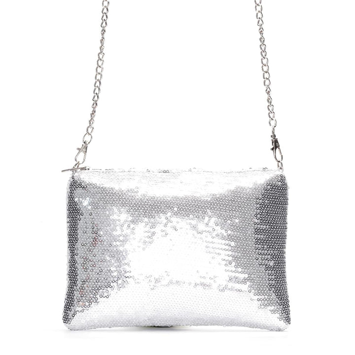 Elegant Clutch with Glitter Details Bowlift