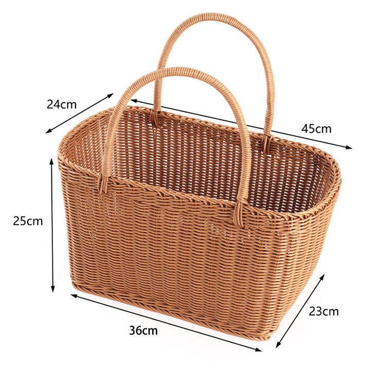 Woven Storage Basket Bowlift