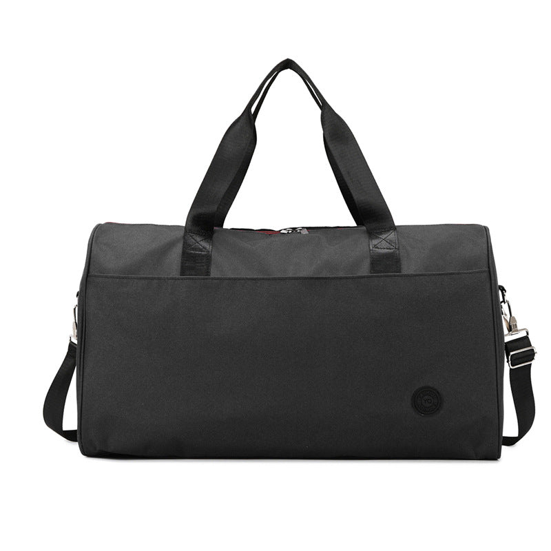 Sporty travel bag with sturdy carrying handles and removable shoulder strap Bowlift
