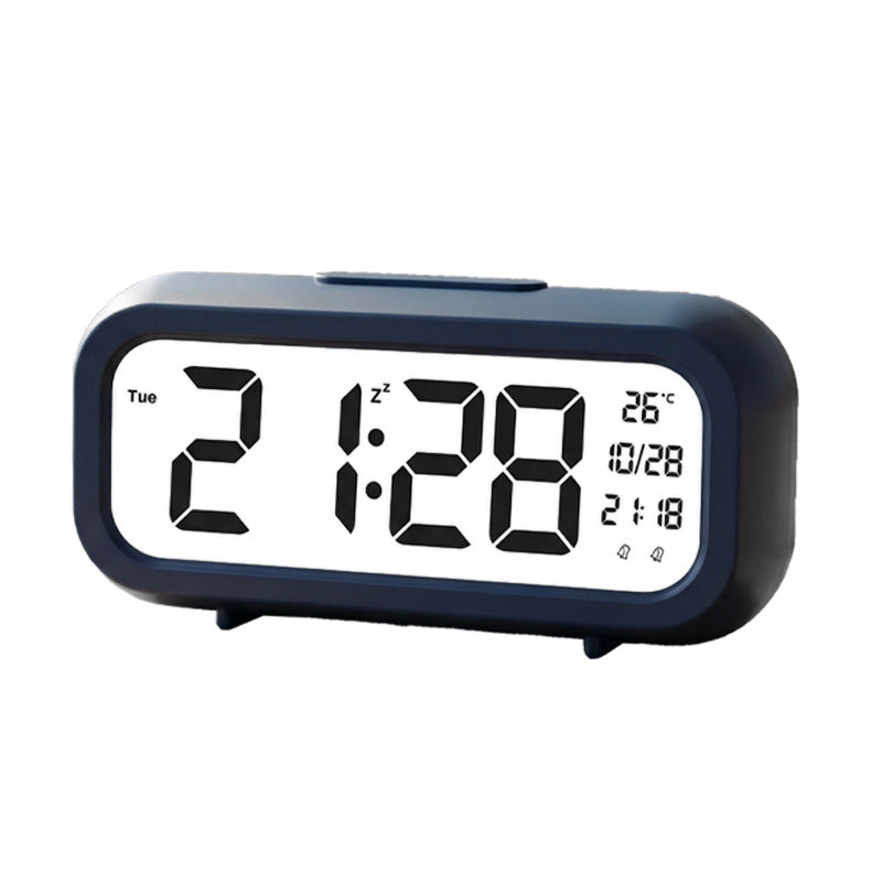 Digital alarm clock with temperature display and large LED display Bowlift
