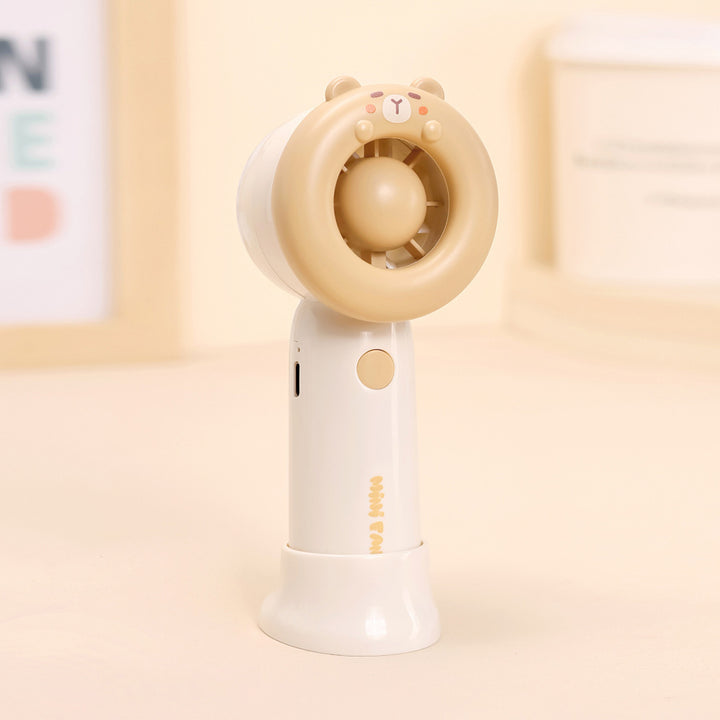 Women's Interactive Mini Hand Fan Bowlift