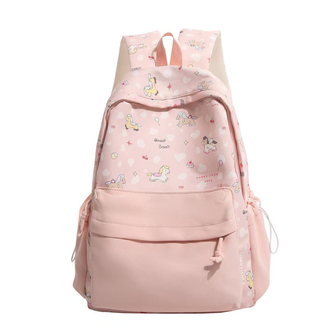 Playful Animal Illustration Backpack Bowlift