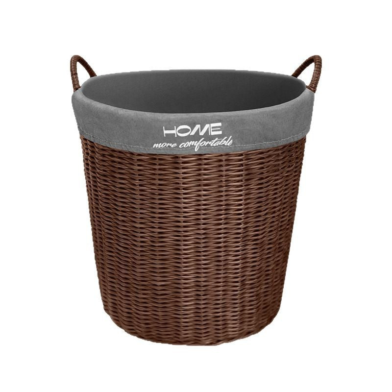 Washing Basket Set Made of Woven Material Bowlift