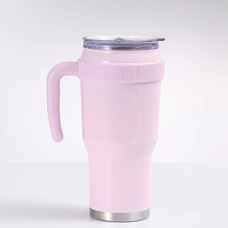 Ladies Insulated Steak and Grill Cup with Practical Carry Handle Bowlift