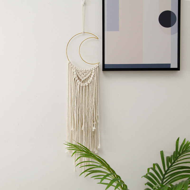 Macramé Moon Wall Hanging Bowlift