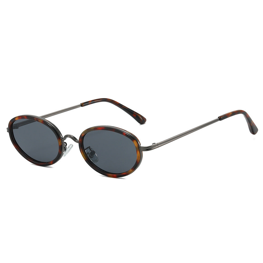 Women's fashionable sunglasses with high-quality frame and round lenses Bowlift