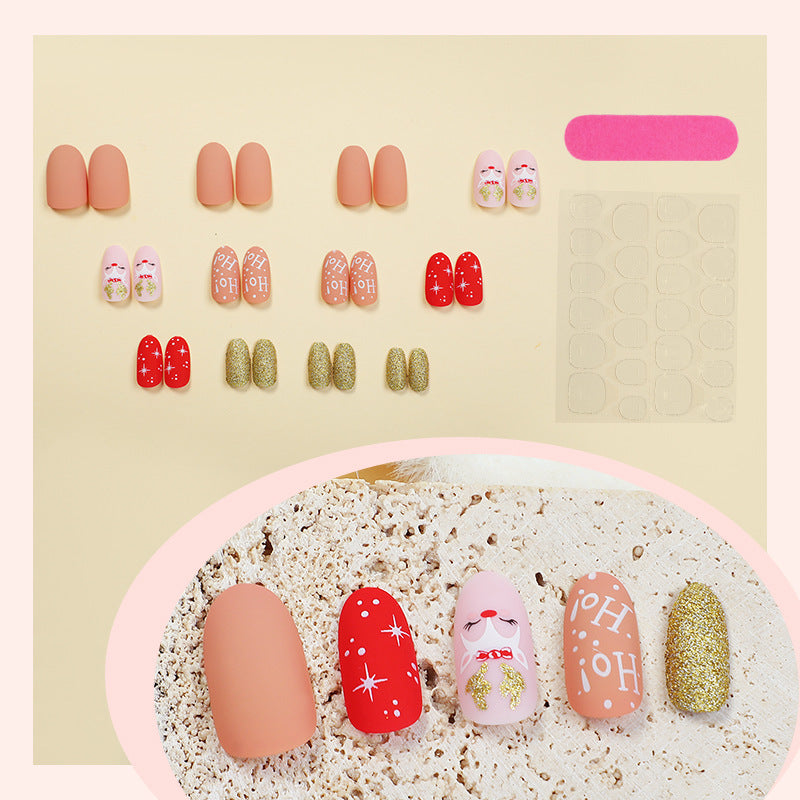 Creative nail art set with festive motifs Bowlift