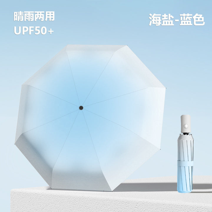 Women Foldable Sun Umbrella Bowlift