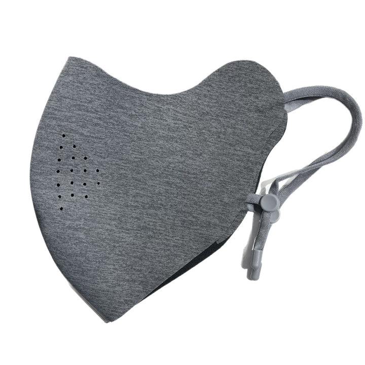 Contoured Breathable Fabric Face Mask with Adjustable Ear Cords Bowlift
