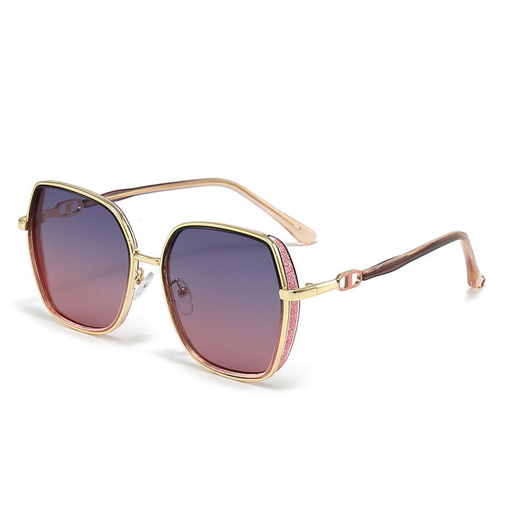 Luxurious Oversized Square Frame Sunglasses