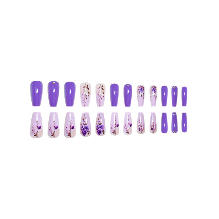 Floral Nail Art Extensions Bowlift 1787913825