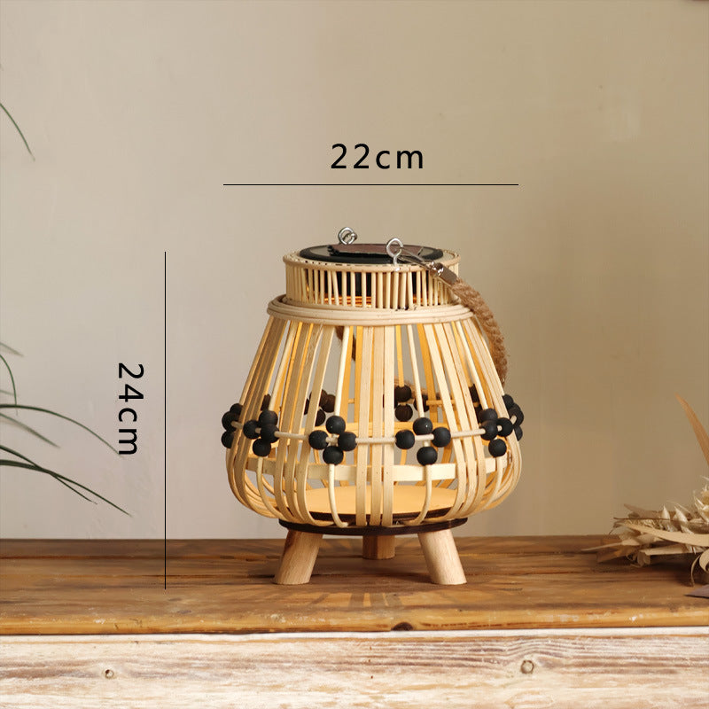 Handcrafted wooden lantern Bowlift